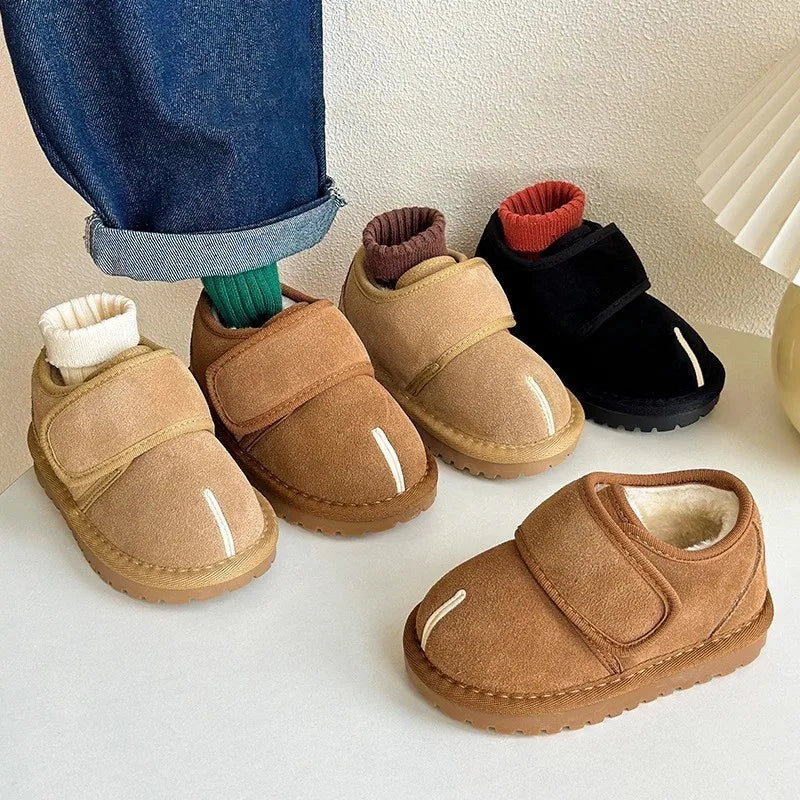 CozyStep Kids – Ciepłe i niezależne – buty z rzepami Djamena
