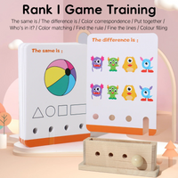 Thumbnail for BrainyKids – Logiczne i zabawne – drewniana gra edukacyjna z kartami