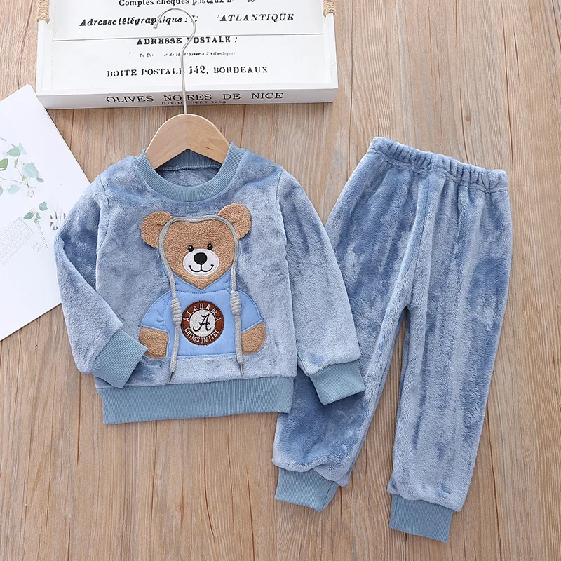CozyBear – Ciepły i miękki – dziecięcy dres z motywem niedźwiadków