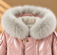 Thumbnail for CozyParka – Ciepła i miękka – zimowa kurtka dla dziewczynek z pluszowym kołnierzem