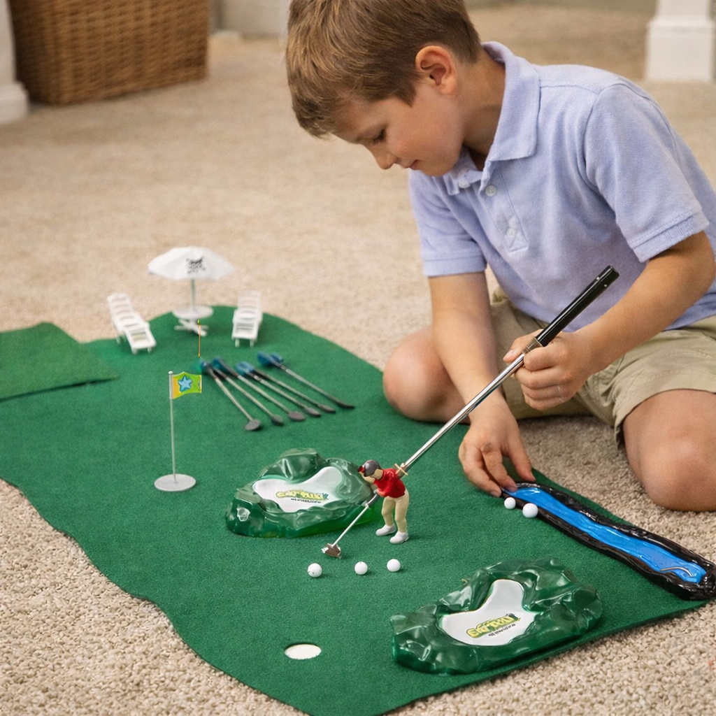 Mini Golf Practice Set – Aktywność i nauka – zestaw treningowy do golfa