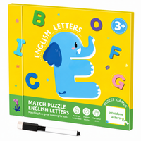 Thumbnail for SmartMatch – Zabawa i nauka – magnetyczna książeczka 2 w 1 do rysowania i układania puzzli