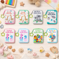 Thumbnail for Baby Photo Album – Delikatność i wspomnienia – album fotograficzny z tkaniny