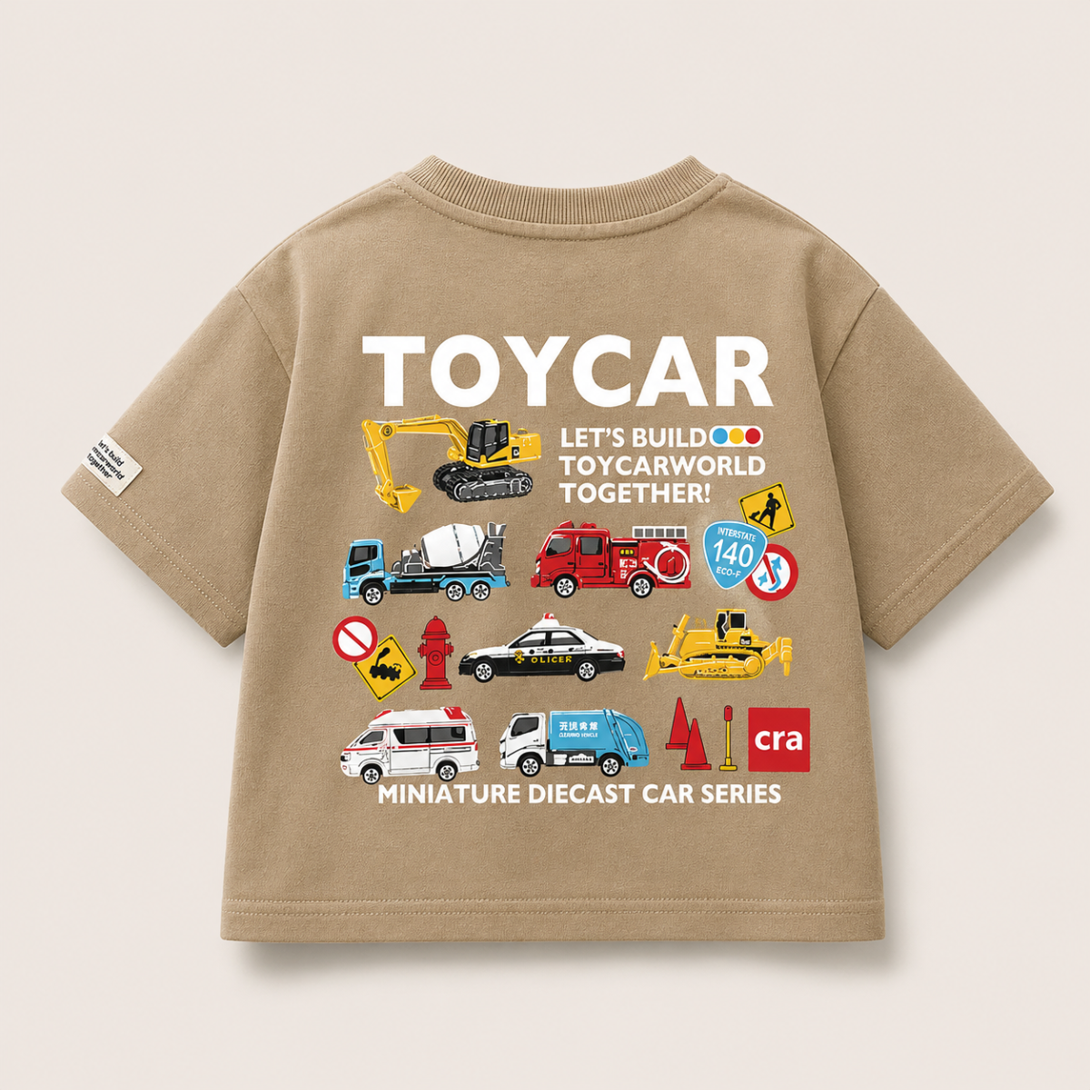 PlayCars – Odzież codzienna i miękka – Odzież dziecięca z nadrukiem samochodów