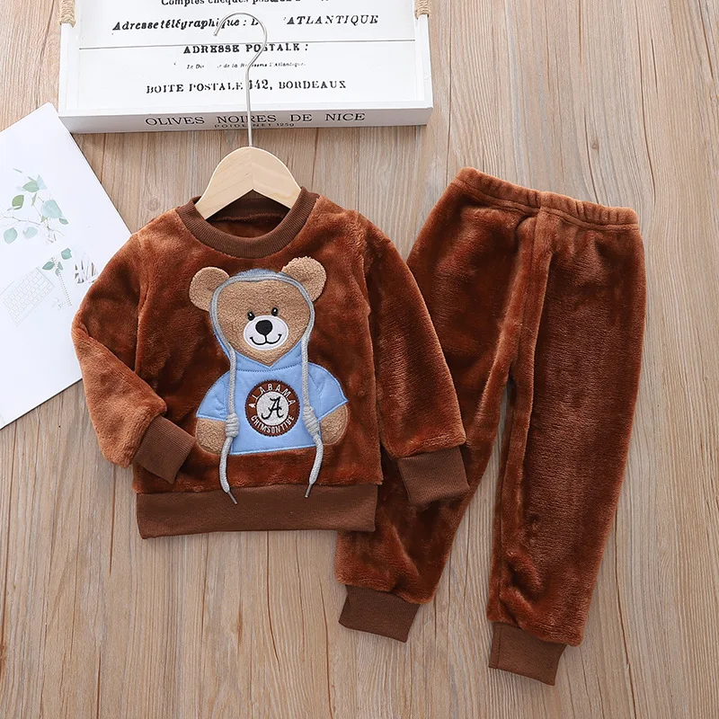 CozyBear – Ciepły i miękki – dziecięcy dres z motywem niedźwiadków