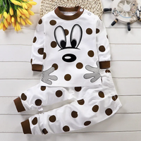 Thumbnail for SleepBuddy – Miękkie i wygodne – zestaw piżamy dziecięcej z długimi rękawami