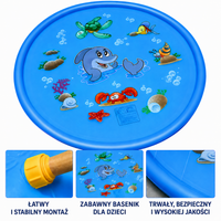 Thumbnail for Water Fun Pad™ – Impreza letnia Trawnik - Fontanna Basen z wodą
