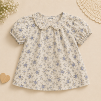 Thumbnail for Girls Summer Fashion Top – Lekka i wygodna – bluzka dla dziewczynek w stylu vintage