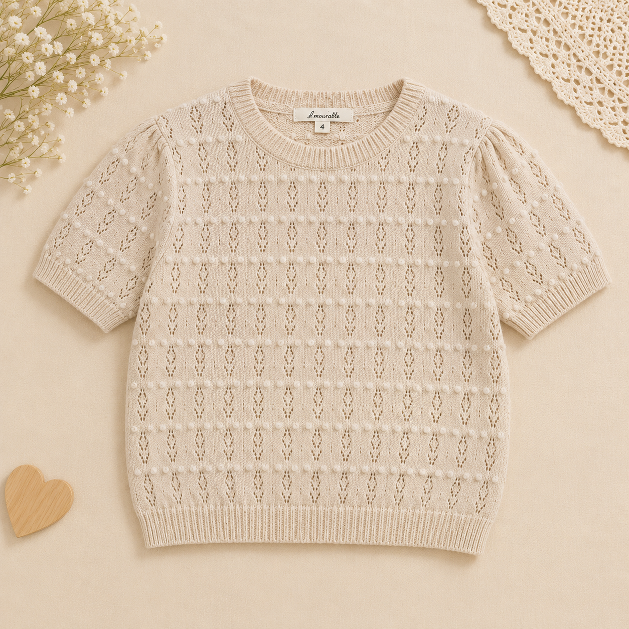 Girls Summer Fashion Top – Lekka i wygodna – bluzka dla dziewczynek w stylu vintage
