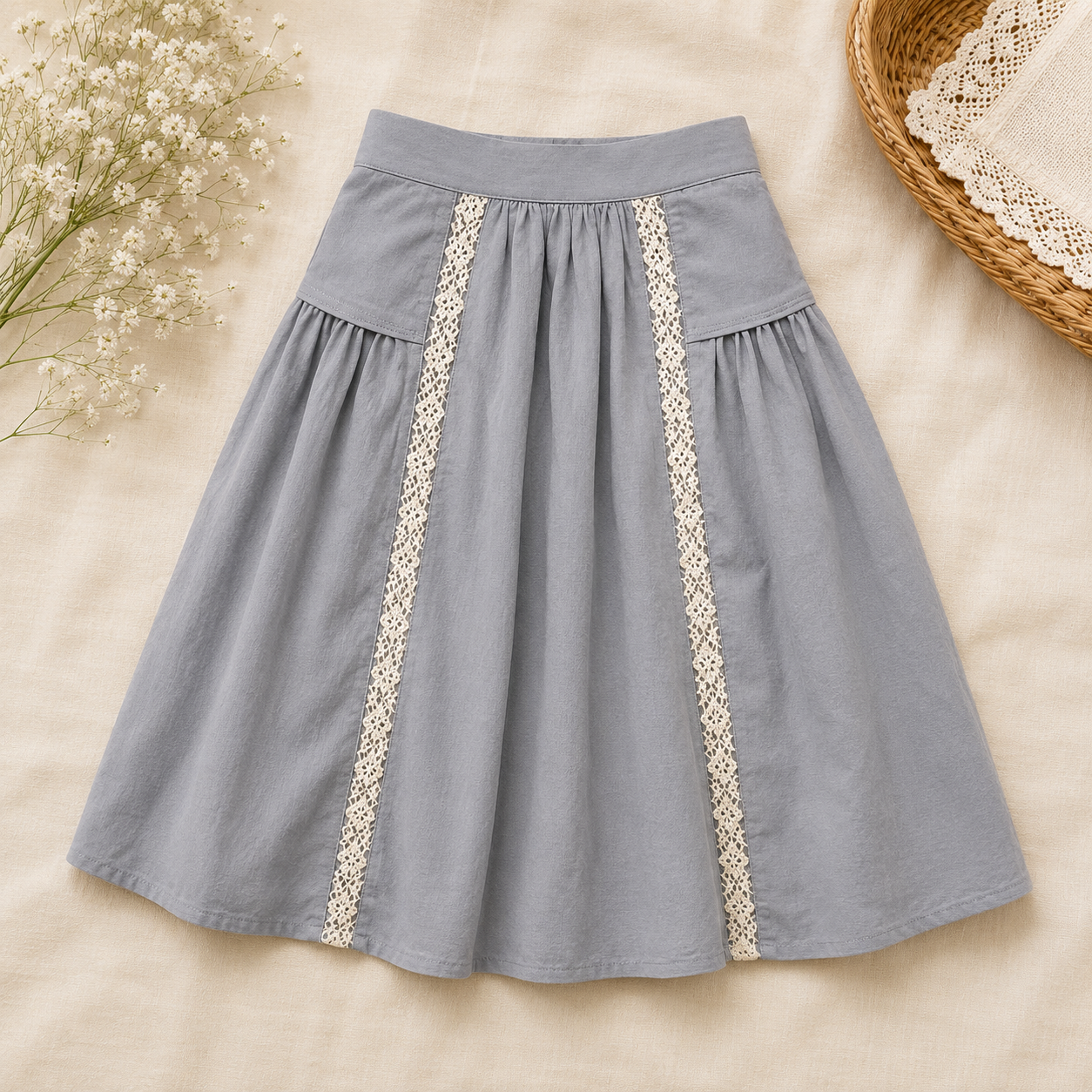 Chic Skirt & Wide Leg Pants – Elegancja i wygoda – odzież dziecięca