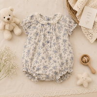 Thumbnail for Vintage Rompers – Ponadczasowy i miękki – kombinezon dla niemowląt