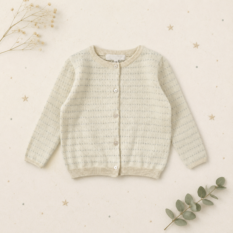 Knit Top & Cardigan – Miękkie i wygodne – sweter i kamizelka z dzianiny