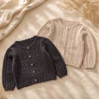 Thumbnail for Buttoned Cardigan – Miękka i wygodna – dziecięca kamizelka z dzianiny