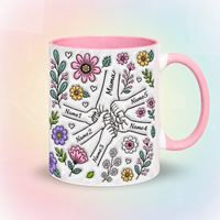 Thumbnail for Personalized Kids Name Mug – Wyjątkowy prezent na Dzień Matki – spersonalizowany kubek