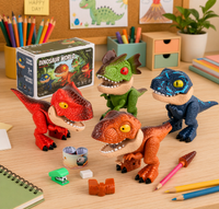 Thumbnail for Dinosaur Stationery Toy – Kreatywny i edukacyjny – zestaw biurkowy 5 w 1