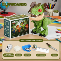 Thumbnail for Dinosaur Stationery Toy – Kreatywny i edukacyjny – zestaw biurkowy 5 w 1