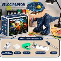Thumbnail for Dinosaur Stationery Toy – Kreatywny i edukacyjny – zestaw biurkowy 5 w 1