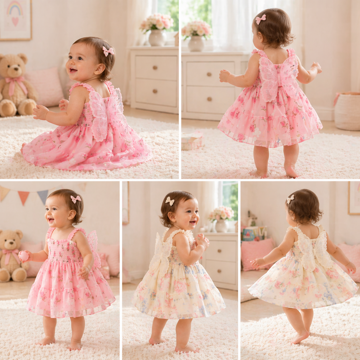 Girls Butterfly Dress – Urocza i zwiewna – sukienka dla dzieci