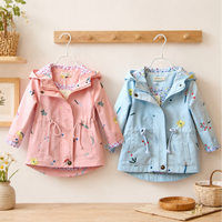 Thumbnail for Girls Windbreaker Jacket – Lekka i stylowa – kurtka dziecięca