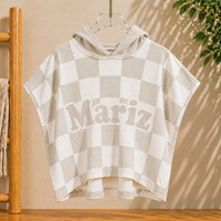 Thumbnail for Personalized Hooded Towel – Miękka i wyjątkowa – spersonalizowana peleryna kąpielowa dla dzieci