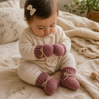 Thumbnail for Booties & Mittens – Miękkie i ciepłe – zestaw rękawiczek i bucików