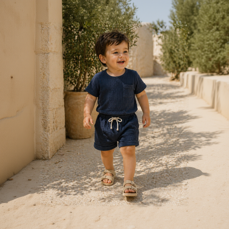 Baby Summer Outfit – Lekkość i wygoda – zestaw odzieżowy