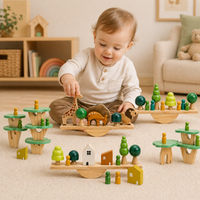 Thumbnail for Wooden Forest Blocks – Kreatywność i rozwój – zestaw drewnianych klocków do układania