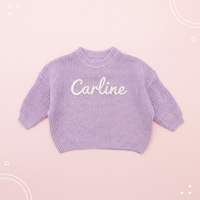 Thumbnail for Personalized Baby Sweater – Wyjątkowy i uroczy – haftowany, spersonalizowany sweterek dla niemowląt