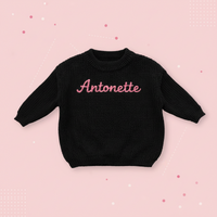 Thumbnail for Personalized Baby Sweater – Wyjątkowy i uroczy – haftowany, spersonalizowany sweterek dla niemowląt