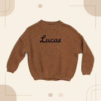 Thumbnail for Personalized Baby Sweater – Wyjątkowy i uroczy – haftowany, spersonalizowany sweterek dla niemowląt