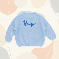 Thumbnail for Personalized Baby Sweater – Wyjątkowy i uroczy – haftowany, spersonalizowany sweterek dla niemowląt