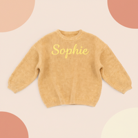 Thumbnail for Personalized Baby Sweater – Wyjątkowy i uroczy – haftowany, spersonalizowany sweterek dla niemowląt