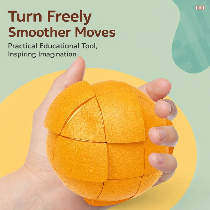 FruitCube – Kolorowe i wymagające – Puzzle owocowe Montessori