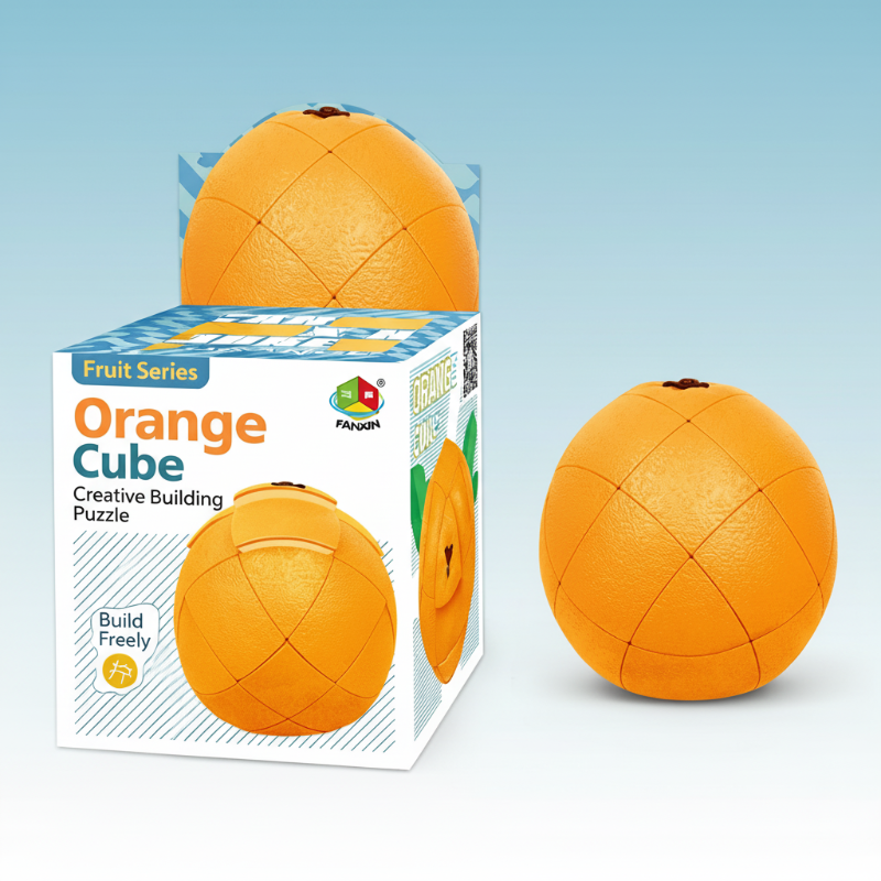 FruitCube – Kolorowe i wymagające – Puzzle owocowe Montessori