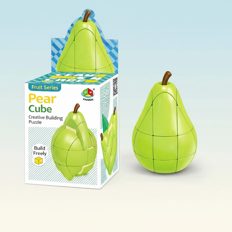 FruitCube – Kolorowe i wymagające – Puzzle owocowe Montessori