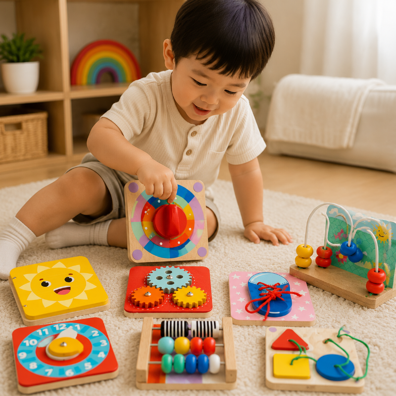 TinySkills – Kreatywne i edukacyjne – magnetyczna tablica zajęciowa Montessori