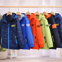 Thumbnail for Reversible Kids Jacket – Wodoodporna i wiatroszczelna – lekka kurtka