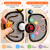 Thumbnail for Wooden Busy Board – Motoryka i interakcja – tablica z ćwiczeniami muzycznymi