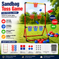 Thumbnail for Sandbag Toss Game – Interaktywne i na świeżym powietrzu – zestaw do gry z woreczkami z ziarnami