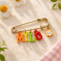 Thumbnail for Personalized Charm Pin – Osobista i stylowa – broszka z imieniem