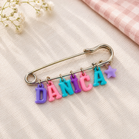Thumbnail for Personalized Charm Pin – Osobista i stylowa – broszka z imieniem