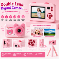 Thumbnail for Double Lens Digital Camera – Kreatywny i zabawny – aparat dla dzieci