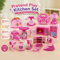Thumbnail for Pretend Play Kitchen Set – Kreatywne zabawy i odgrywanie ról – Zabawki kuchenne