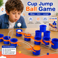 Thumbnail for Cup Jump Ball Game – Aktywna zabawa i interakcja – gra towarzyska „Puff Ball”