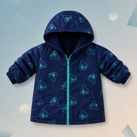 Thumbnail for Reversible Kids Jacket – Wodoodporna i wiatroszczelna – lekka kurtka