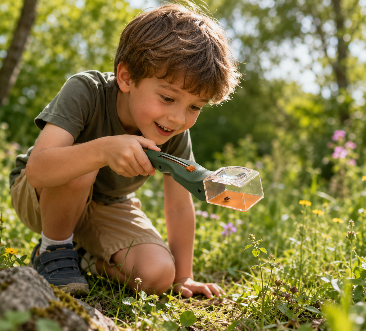 Bug Catcher with Magnifier – Odkrywanie i nauka – Łapacz owadów