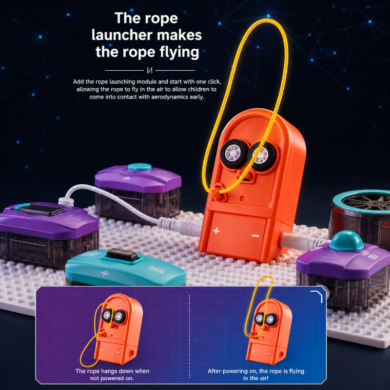 STEM Electronic Building Kit – Edukacyjne i techniczne – zestaw do eksperymentów z obwodami elektrycznymi