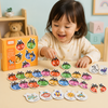 Wooden Letter Matching Game – Nauka i zabawa – Puzzle z alfabetem