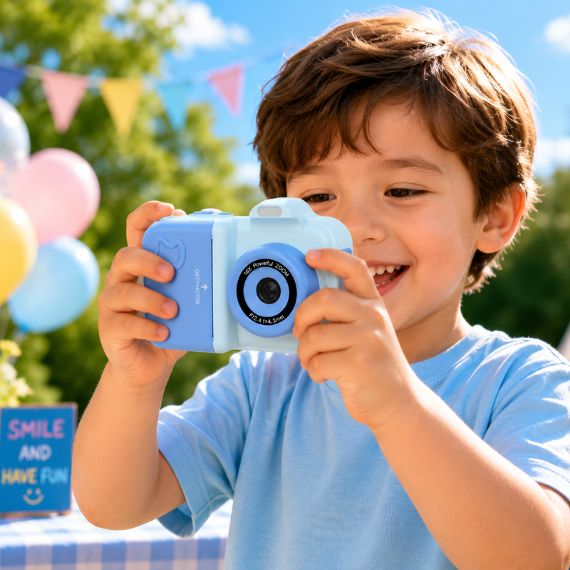 Instant Print Camera – Kreatywne i interaktywne – natychmiastowy aparat dla dzieci
