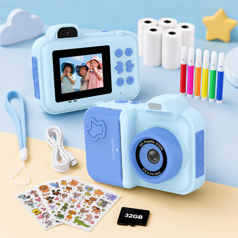 Instant Print Camera – Kreatywne i interaktywne – natychmiastowy aparat dla dzieci
